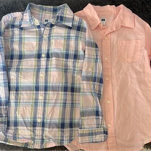 Boys Janie & Jack Long Button up Long Sleeve Tops